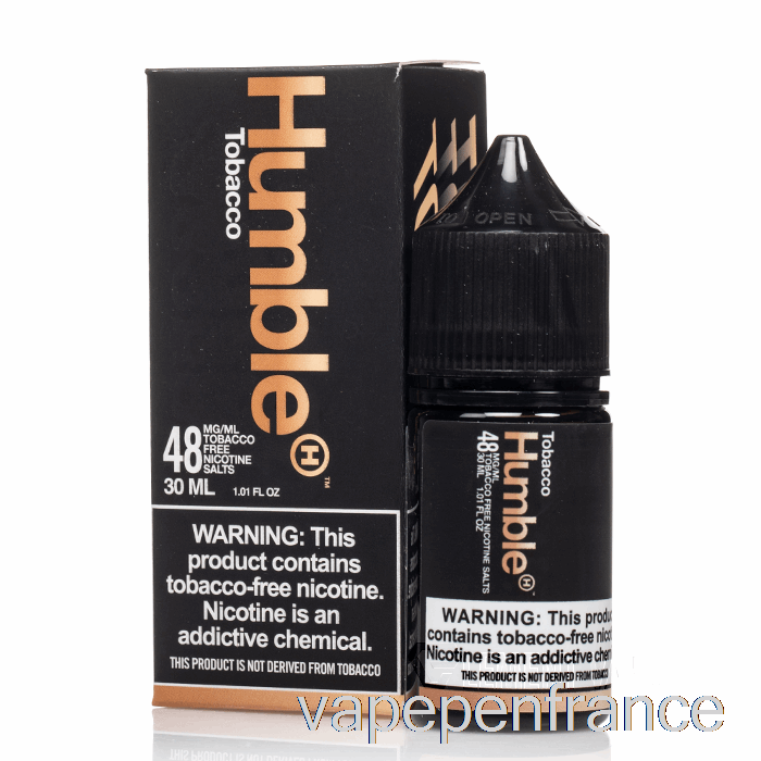 Tabac - Humbles Sels - Stylo Vape 30ml 48mg